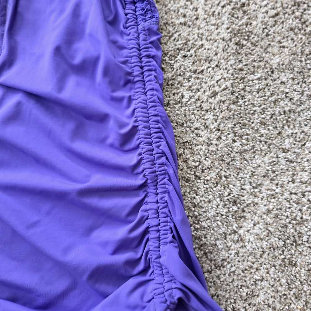 CALIA by Carrie Underwood Lavender Zip-Front Top - Picture 4 of 6